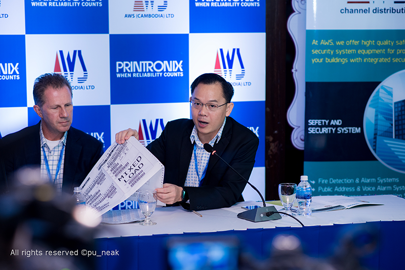 Printronix LLC និង AWS Cambodia បានចាប់ដៃគ្នានាំយកមកនូវបច្ចេកវិទ្យា Line Matrix Printer មកកាន់ប្រទេសកម្ពុជា