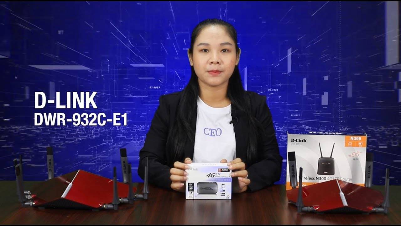 D-Link DWR-932C-E1 Unboxing & Features Review