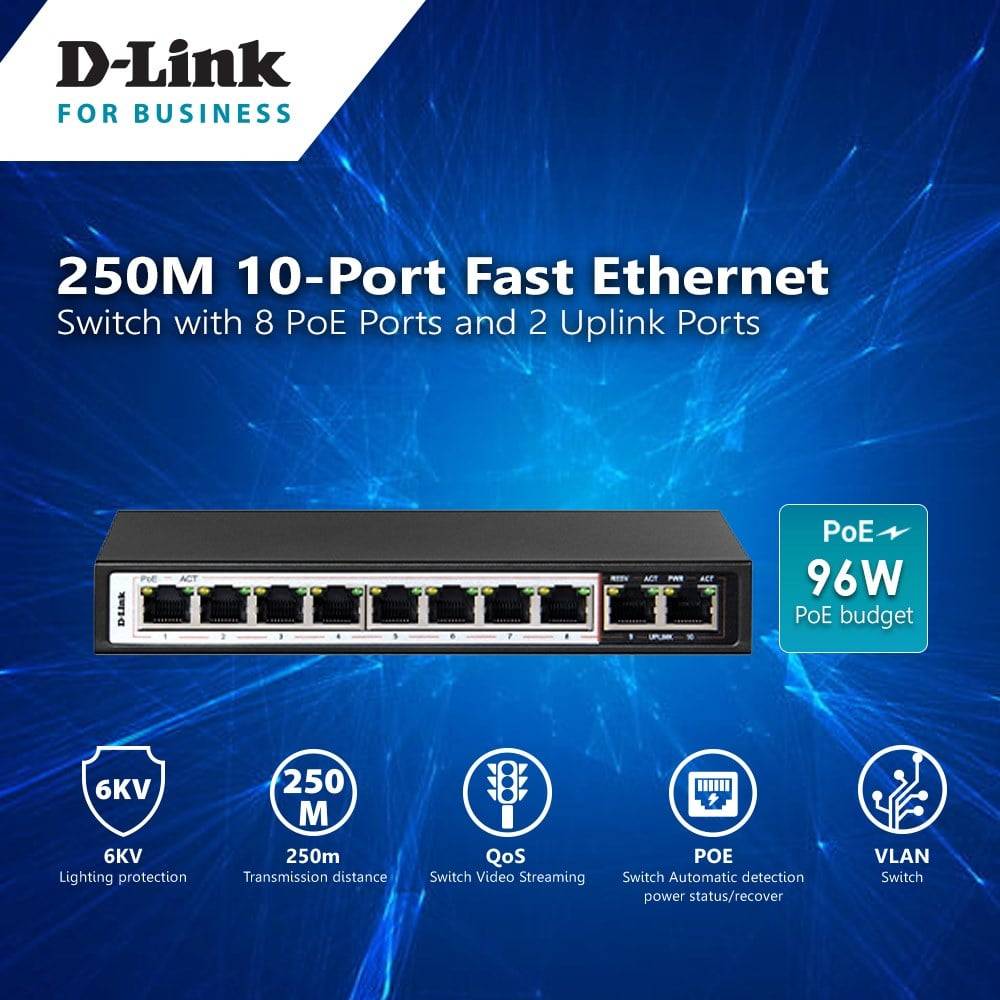 D-Link DES-F1010P-E/B